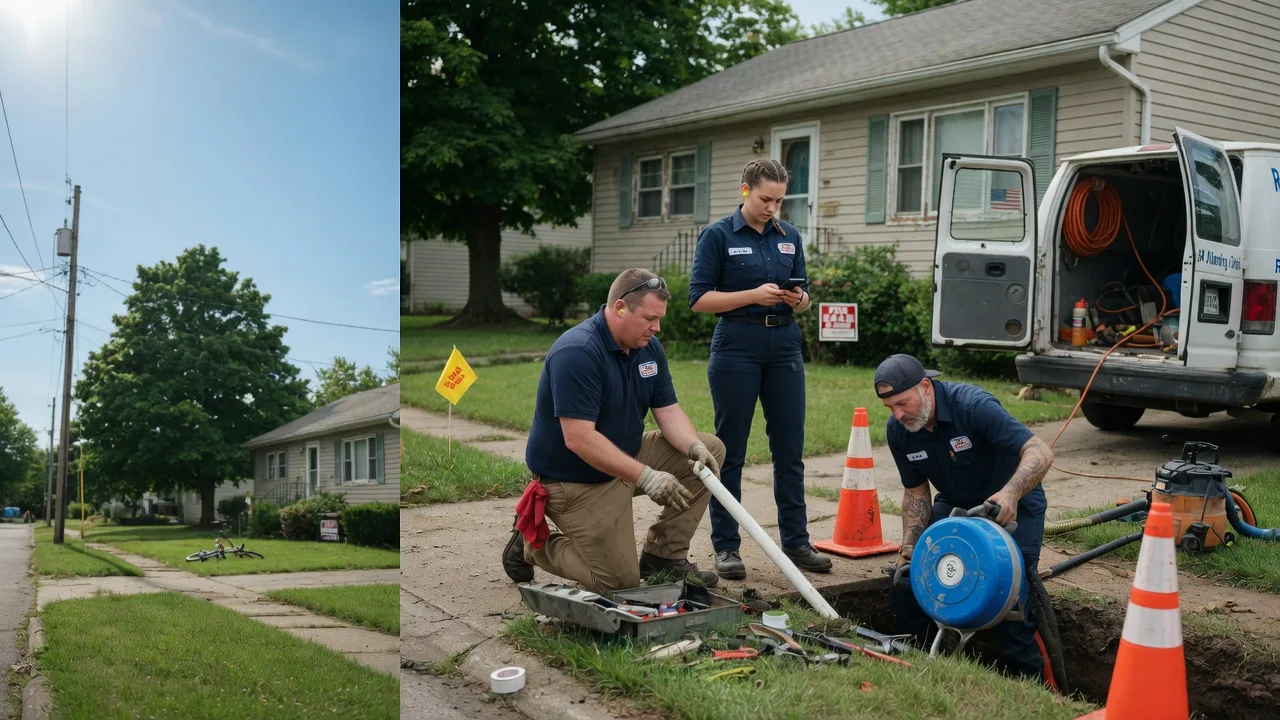 Sewer Line Repair in Newtonville, NJ near me